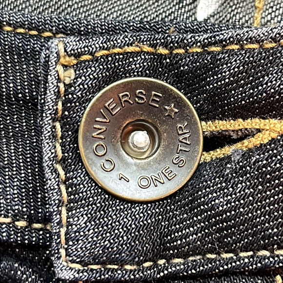 👖Converse One Star The Skinny One Star Women’s Size 14 Low Rise Premium Denim - Picture 4 of 14